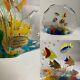 Murano Italy Art Glass Fish Aquarium Glass Sculpture Barbini Cenedese Style