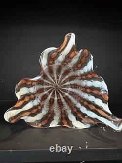 Murano Italy Hand Blown Vase MCM