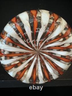 Murano Italy Hand Blown Vase MCM