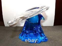 Murano Manta Ray, Roberto Cammozzo, master art glass sculptor, 12x13 vintage