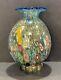 Murano Millefiori Aventurine Limited Edition Vase Sandro Frattin 66