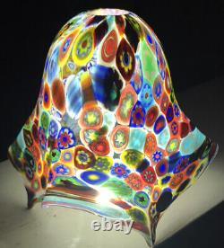 Murano Millefiori Hand Blown Glass Light Pendant/Fixture Incl 3AvailbSold Ea
