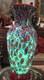Murano Studio Hand Blown Art Glass 14H Vase Millefiori Absolutely Stunning