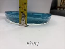 Murano Style Large Flat Blown Glass Art Sculptural Retail Price $560