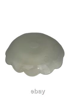 Murano Tutti Frutti Candy Dish 9Hand Blown Art Glass Mid Century Decor