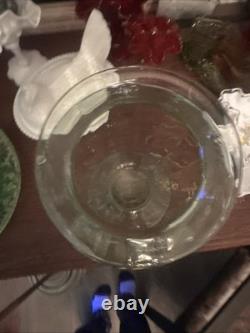 Murano Vase Early 1900s uranium Hand Blown Vase RARE! Mint Salviati Family