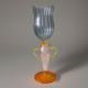 Murano Venetian Style Tulip Wine Glass Goblet 10 Hand Blown