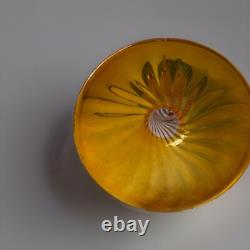 Murano Venetian Style Tulip Wine Glass Goblet 10 Hand Blown