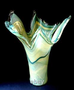 Murano Vetro Eseguito Secondo La Tecnica Dei Maestri Di Art Glass Vase Italy