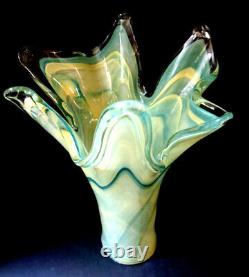 Murano Vetro Eseguito Secondo La Tecnica Dei Maestri Di Art Glass Vase Italy