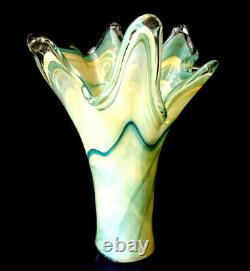 Murano Vetro Eseguito Secondo La Tecnica Dei Maestri Di Art Glass Vase Italy