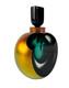 Murano Vintage 141/250 Hand Blown Art Glass Perfume Bottle EMPTY Colorful Auth