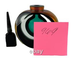 Murano Vintage 141/250 Hand Blown Art Glass Perfume Bottle EMPTY Colorful Auth