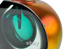 Murano Vintage 141/250 Hand Blown Art Glass Perfume Bottle EMPTY Colorful Auth