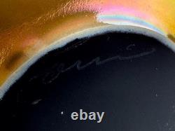 Murano Vintage 141/250 Hand Blown Art Glass Perfume Bottle EMPTY Colorful Auth