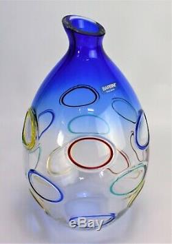 Murano glass vase Barbini