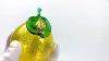 My Italian Decor Hand Blown Murano Glass Lemon Figurine Made In Italy