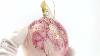 My Italian Decor Hand Blown Murano Glass Millefiori Ball Ornament Pink