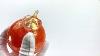 My Italian Decor Hand Blown Murano Glass Orange Figurine Made In Italy