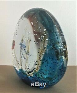 Oggetti By Artisan Elio Raffaeli Sea Life Aquarium Blown Art Glass Sculpture