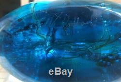 Oggetti By Artisan Elio Raffaeli Sea Life Aquarium Blown Art Glass Sculpture