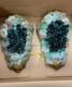 Pair Murano Wall Sconces Grapes Design Italian Hand Blown Art Glass