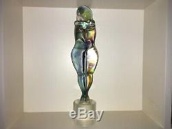 Rare 12 TAGLIAPIETRA lovers figurine CHALCEDONY GLASS MURANO SIGNED collector