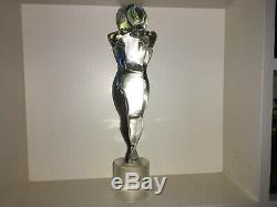 Rare 12 TAGLIAPIETRA lovers figurine CHALCEDONY GLASS MURANO SIGNED collector