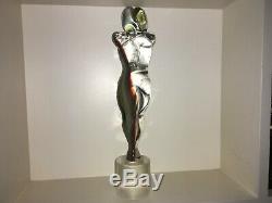 Rare 12 TAGLIAPIETRA lovers figurine CHALCEDONY GLASS MURANO SIGNED collector