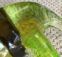 Rare Huge Luciano Gaspari For Saliati Italian Murano Glass Elephant Sculpture