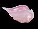 Rare Mid Century Murano Alfredo Barbini Art Glass Seashell Sculpture Bowl Seguso