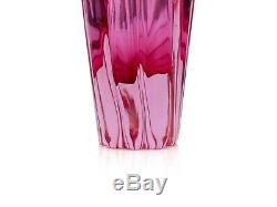 Rare XL Murano Archimede Seguso Art Glass Alexandrite Neodymium Lobed Vase 2.2kg