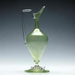 Salviati Glass Ewer c1900