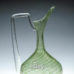 Salviati Glass Ewer c1900