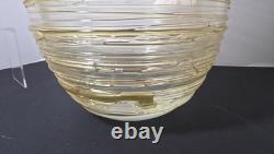 Sergio Constantini Signed + Label X Large Murano Glass Yellow 11 Lbs Mint Vase