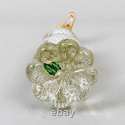 Stickered MURANO Venetian Art Glass Duck Goose Figure Hand Blown 10.5 Italy