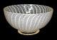 Stunning! LATTICINO Vintage MURANO Footed Bowl ART GLASS Barovier Zanfirico Toso