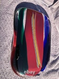 Stunning Murano Art Glass Sculpture By V. Frattini Giuliano Tosi Italy 15 Rare