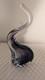True Art! Dichroic Blown Glass, Iridescent Murano Italy. Signed! Rare