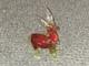 Uranium Glass Murano Donkey Mule Burro Hand Blown Prior Repair Full Uranium