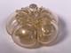 VTG Archimede Seguso Studio Art Murano Hand Blown Glass Gold Fleck Fruit Tomato
