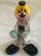 VTG Murano Hand Blown Glass Clown Figurine Original Italy 1950s Smiling, Ball