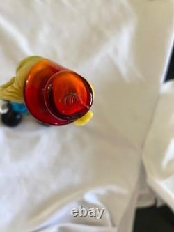 VTG Murano Hand Blown Glass Clown Figurine Original Italy 1950s Smiling, Ball