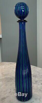 Venini Murano Glass Bottle/decanter Perfect Condition