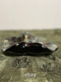 Vintage 1950's MCM Murano Tutti Frutti Hand Blown Art Glass Candy Dish Ash Tray