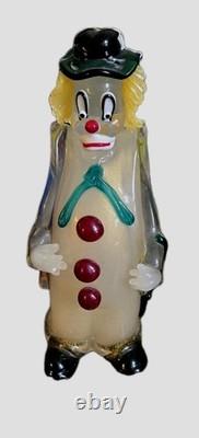 Vintage 1994 Authentic Murano Glass Venice Italy Hand Blown Filled WithGold Flecks