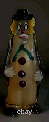 Vintage 1994 Authentic Murano Glass Venice Italy Hand Blown Filled WithGold Flecks