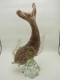 Vintage BARBINI Murano Glass 12 FISH Aventurine Sommerso Bullicante Latticino