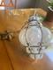 Vintage Caged Glass Lampshade #1 (of 2) beautiful hand blown Murano style