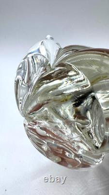 Vintage Formia Murano Glass Cockatoo Parrot Sculpture Gallery Art Italy